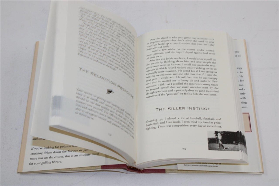 Sam Snead Signed 1997 'The Game I Love' Book by Sam Snead JSA ALOA