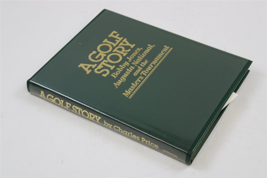 A Golf Story: Bobby Jones, Augusta National, & The Masters' Book by Charles Price w/ Slipcase - 1986 Masters Gift