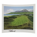 Gary Players Royal County Down Golf Club LE 124/850 Print Signed by Christy OConnor Jr. JSA ALOA
