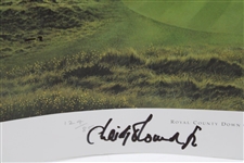 Gary Player's Royal County Down Golf Club LE 124/850 Print Signed by Christy O'Connor Jr. JSA ALOA