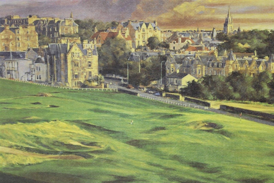 Gary Player's 17th Hole At Old Course St. Andrews Ltd Ed Artist Proof 1/85 Kenneth Reed Signed Print