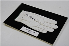 Gene Sarazen Signed Golf Glove Display with 1935 Nameplate JSA ALOA