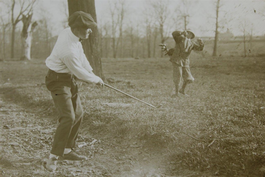 Driving A Cloud of Sand into Caddie's Eyes H.D. Jones Press Photo - Victor Forbin Collection