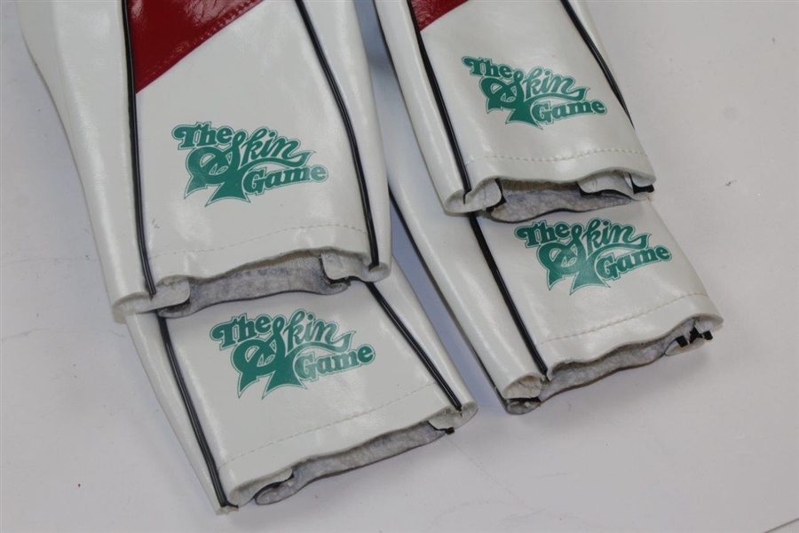 The Skins Vintage White, Red, & Gray Game Headcovers