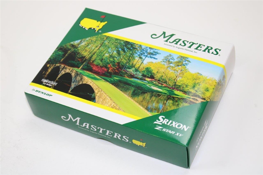 Masters Tournament Dozen Dunlop Srixon Z-Star XVSrixon Masters Logo Golf Balls - Japanese Version