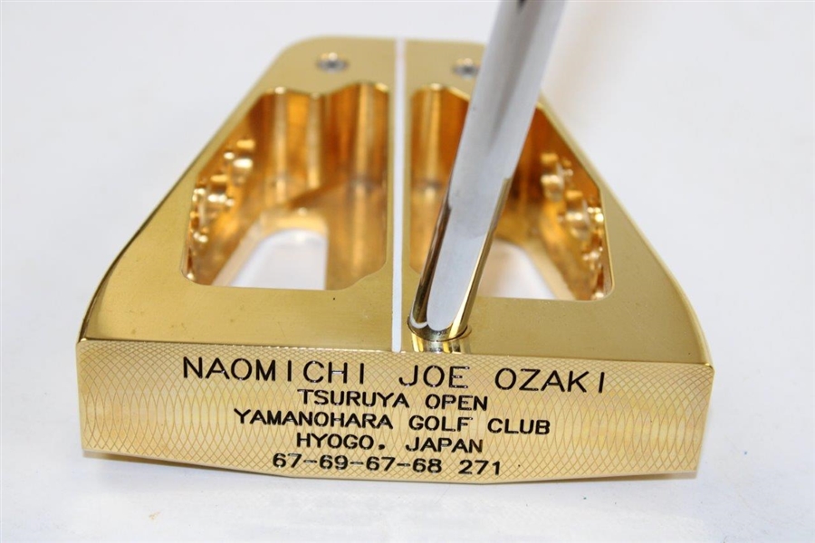 Naomichi Joe Ozaki Tsuruya Open Winner Bobby Grace Gold Plated Putter