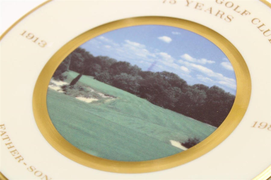 Pine Valley Golf Club 1913-1988 Father-Son Tournament Lenox Plate