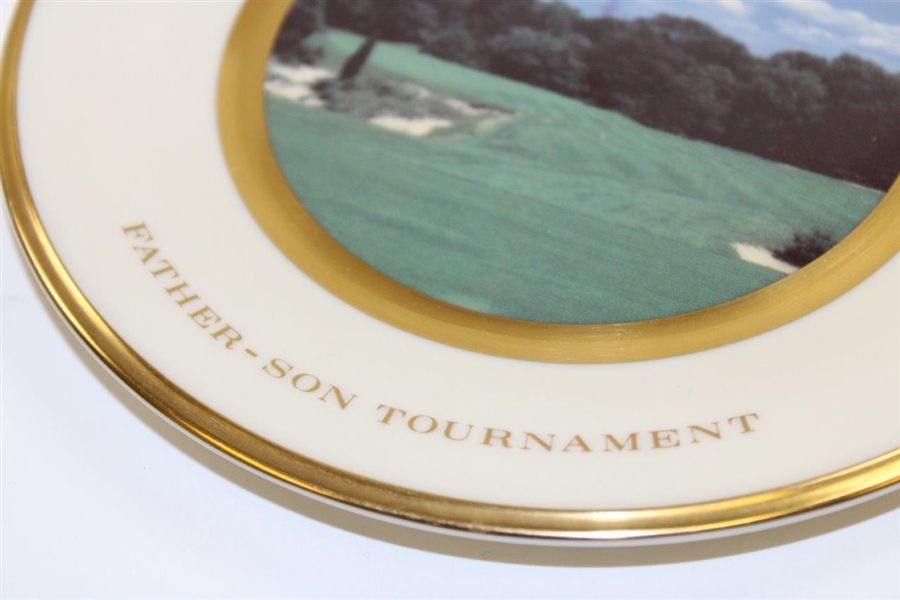 Pine Valley Golf Club 1913-1988 Father-Son Tournament Lenox Plate