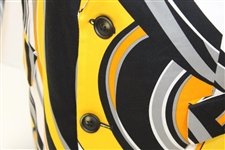 John Daly Signed Personal Hand-tailored LoudMouth Black, Yellow, & White Swirls Themed Sport Coat JSA ALOA