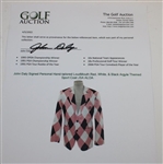 John Daly Signed Personal Hand-tailored LoudMouth Red, White, & Black Argyle Themed Sport Coat JSA ALOA