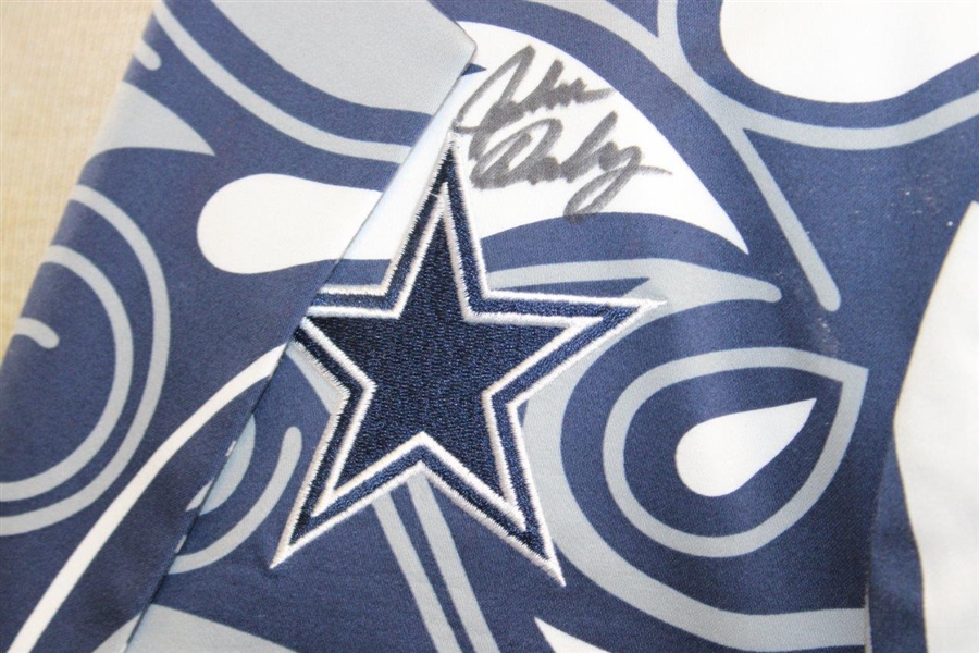 John Daly Signed Personal Hand-tailored LoudMouth Dallas Cowboys Stars Themed Sport Coat JSA ALOA