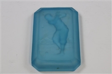 Heinrich Hoffman - Bobby Jones 1920-30's Art Deco Blue Cobalt Glass Dish Top