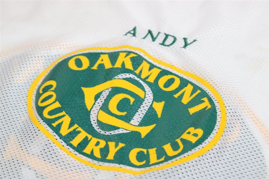 Oakmont Country Club Game Use Course Caddy Bib 
