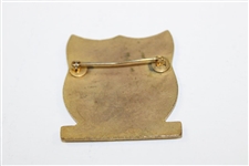 Circa 1950's-60's PGA Tour Vintage Press Shield Badge - Gordon White