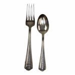 Vintage Oakmont Country Club - Fork & Spoon - Intl. Silver Co.