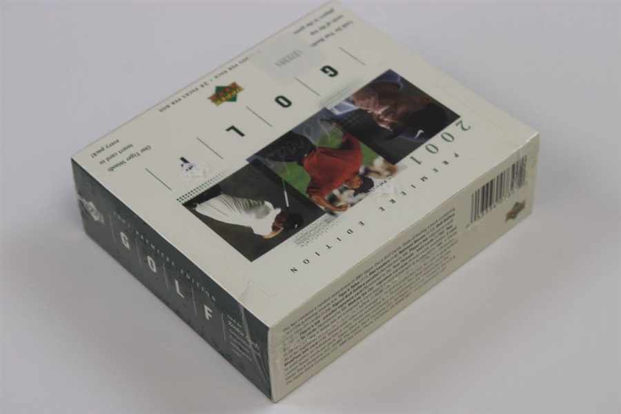 Unopened 2001 Upper Deck Premier Edition Golf Card Box - Green
