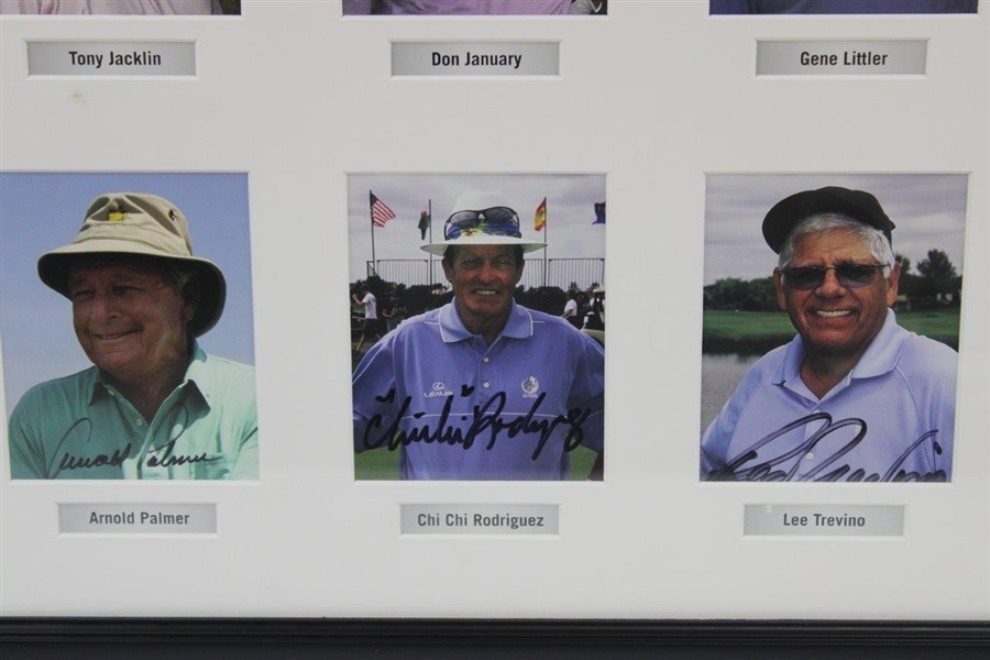 Chi-Chi Rodriguez's Personal Multi Signed Photos Incl. Palmer, Coody, Casper & Others JSA ALOA