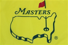 2019 Masters Tournament-Used 15th Hole Flag - Tiger Claims 5th Masters Win!