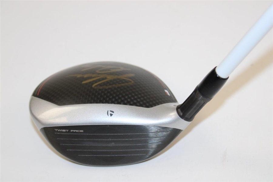 John Daly Signed Personal Used TaylorMade M6 Speedpocket 3-Wood With Cover JSA ALOA