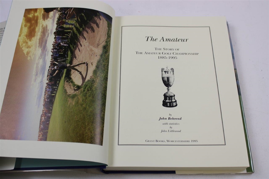 Ltd Ed 'The Amateur: Story Of The Amateur Championship 1885-1985' Book by John Behrend