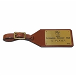 Gary Players Lexington Country Club 1901 Leather Bag Tag #186