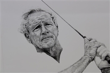 Gary Player's Arnold Palmer Bay Hill Invitational 2005 Artist Matt Tully Signed Pencil Print