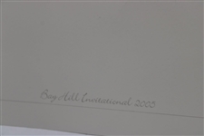 Gary Player's Arnold Palmer Bay Hill Invitational 2005 Artist Matt Tully Signed Pencil Print