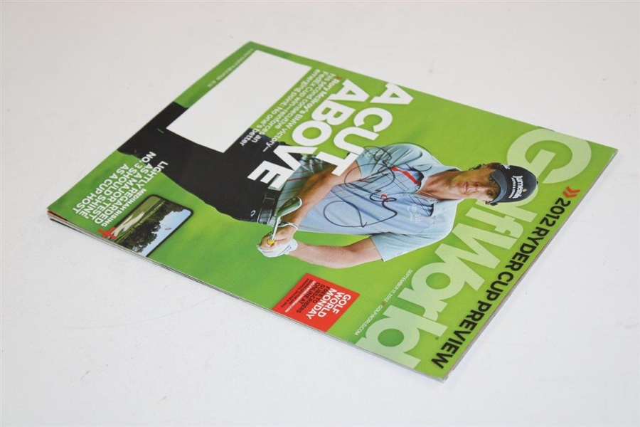 Rory McIlroy Signed 2012 Golf World Magazine JSA ALOA