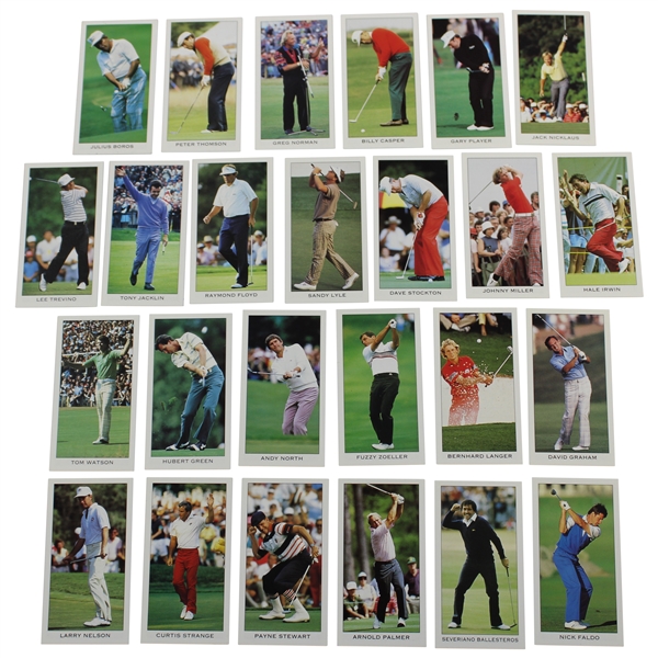 Full Set of Twenty-Five (25) The Dormy Collection Golf Cards