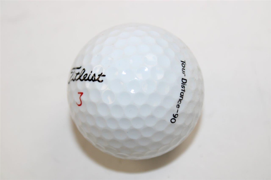 1996 Las Vegas Invitational Logo Golf Ball - Tiger's First PGA Win