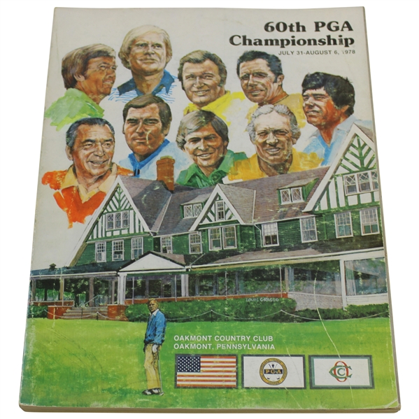 1978 PGA at Oakmont Country Club Official Program