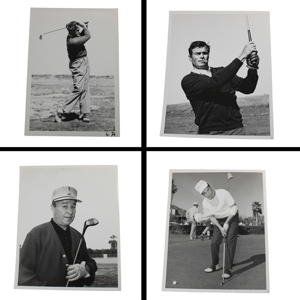 Bob Hope, Glen Corbett, George Gobel & Danny Thomas Golfing Alex Morrison Photos