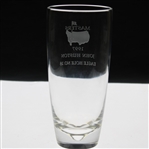 1997 Masters Awarded Eagle Hole #18 Crystal Highball Glass - One of Five in Masters History
