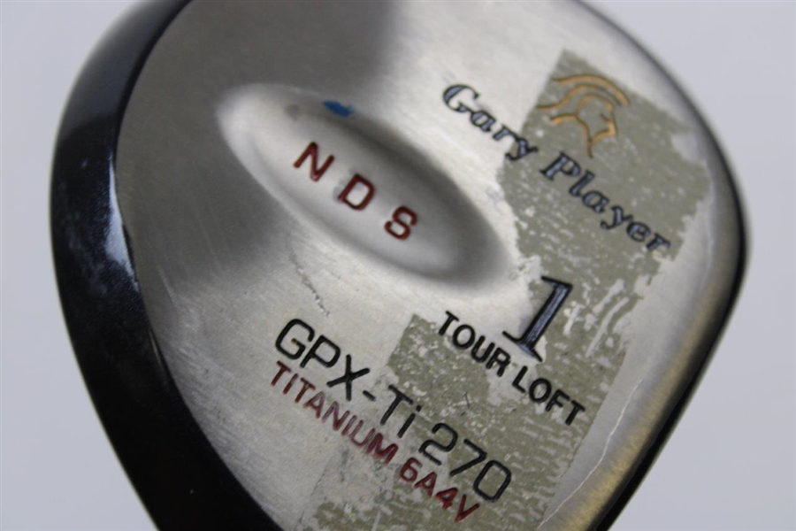 Gary Player's Personal Used GPX Ti 270 NDS Titanium Driver
