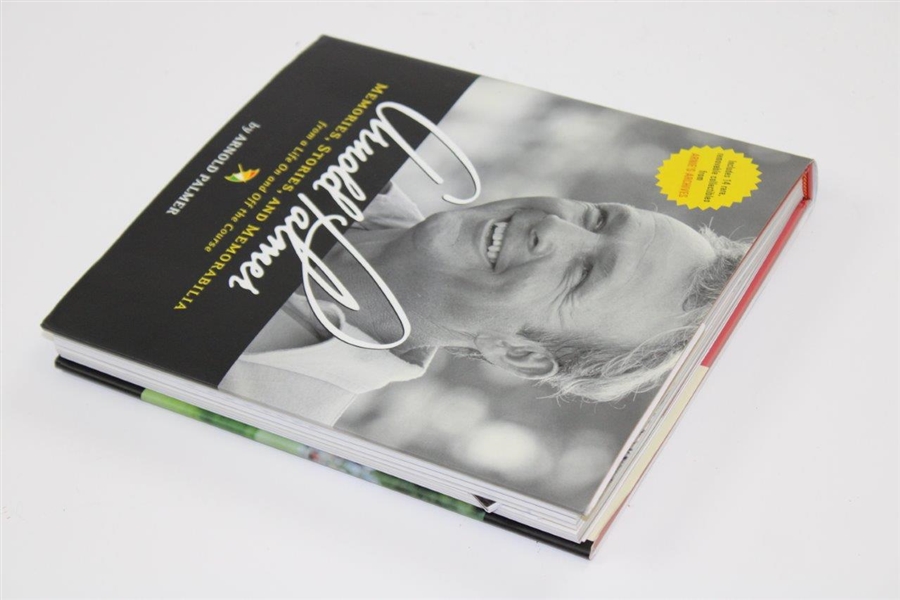 Arnold Palmer Signed 'Memories, Stories, & Memorabilia' Book JSA ALOA