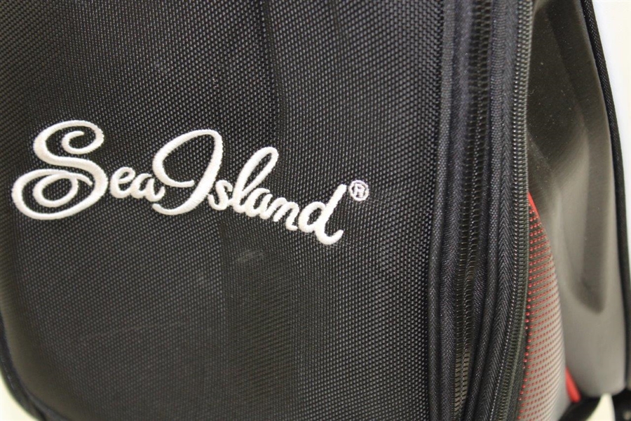 Davis Love III Signed Titleist Sea Island Full Size Golf Bag JSA ALOA