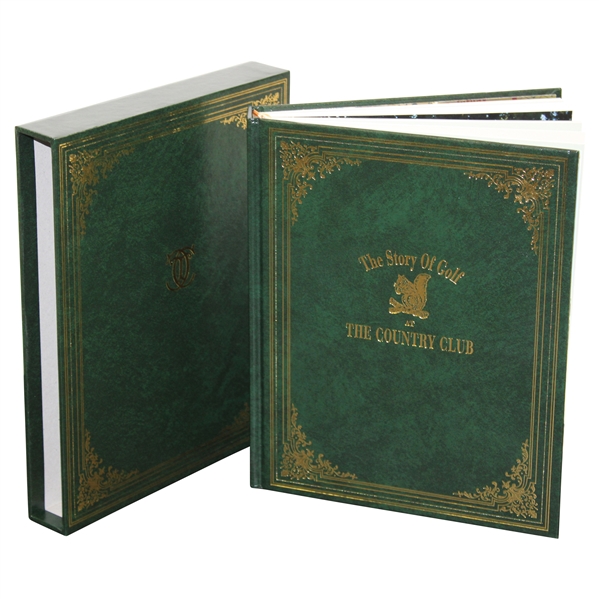 The Story of Golf at The Country Club' Book with Slip Cover 