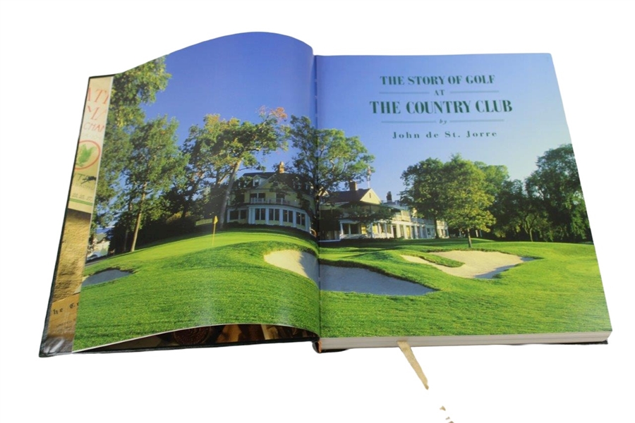 The Story of Golf at The Country Club' Book with Slip Cover 