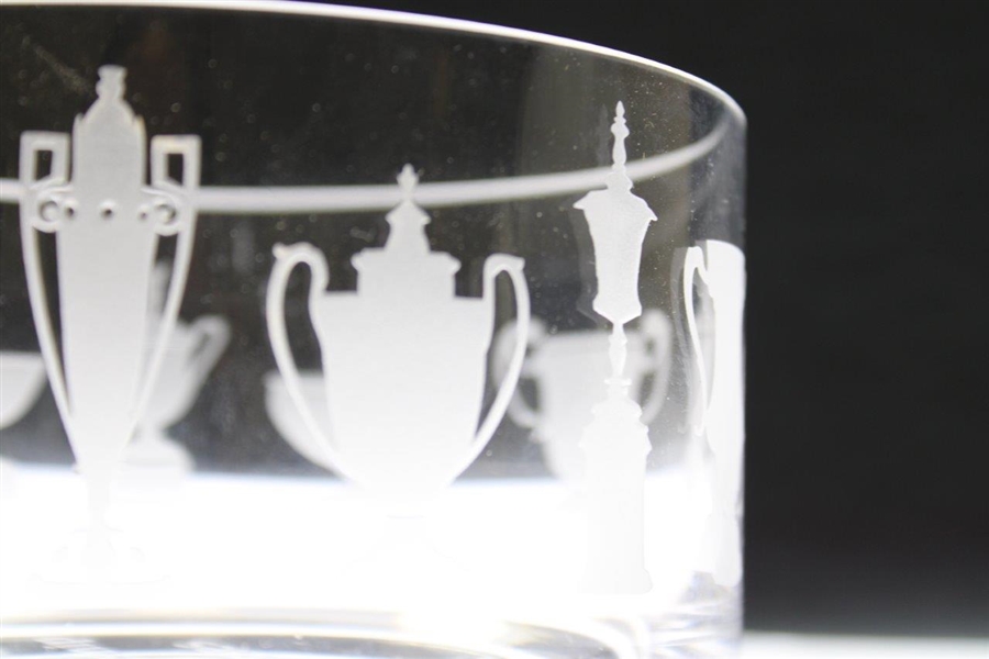 The Trophies of the USGA Sterling Cut Glass Bowl 