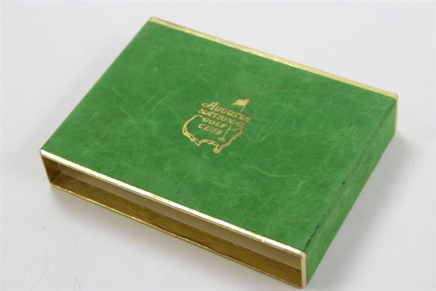 Circa 1960's Augusta National Golf Club Playing Cards Set In Box 