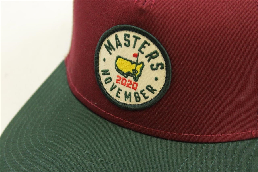 2020 Masters November Mesh Trucker Hat With Tags