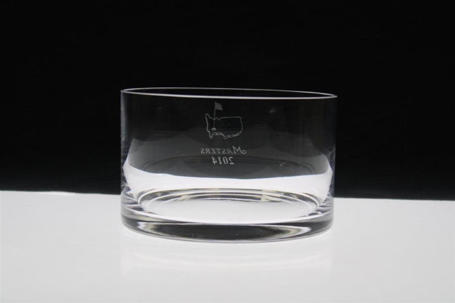 2014 Masters Tournament Commemorative Glass Bowl