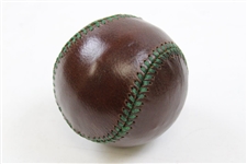 Masters Limited Edition Berckman's Links & Kings Leather Baseball in Drawstring Pouch