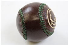 Masters Limited Edition Berckman's Links & Kings Leather Baseball in Drawstring Pouch