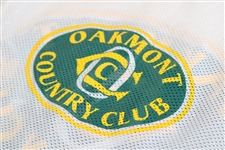 Classic White & Green Oakmont Country Club Caddy Bib