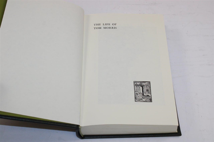 Ltd Ed 'The Life Of Tom Morris Sr./Jr.' Memorial Tournament 1987 Book #343/390
