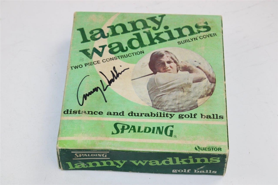 Lee Trevino Signed Classic Spalding Personal Logo Dozen Golf Balls Box with Four Sleeves JSA ALOA