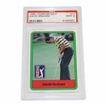 1982 Donruss Golf PGA Tour Golf Card #13 David Graham PSA 9 Mint #31400331