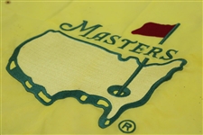 1997 Masters Tournament Full Embroidered Flag - Dirty in Poor Condition
