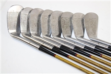 Circa 1940 MacGregor Ben Hogan Complete 2-9 Iron Set - Rec. No. 2360 - (Updated Description)